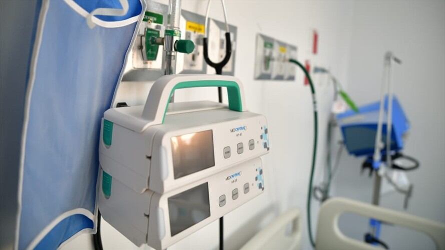 Amplían UCI en hospital del Magdalena Medio, en Barrancabermeja. Foto: Gobernación Santander