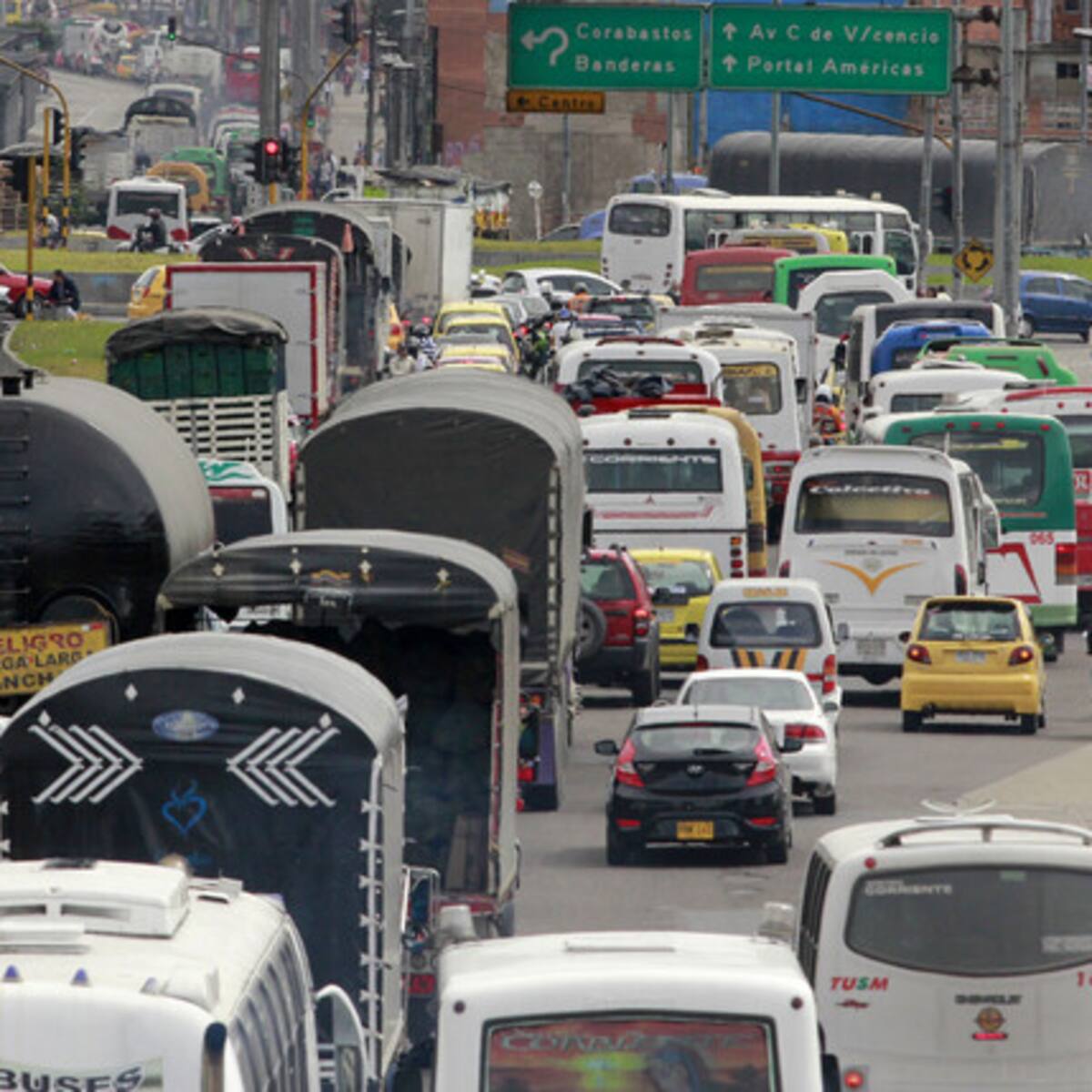 Pico y placa en Bogotá para hoy jueves 24 de febrero