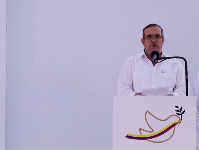 El máximo líder de las Fuerzas Armadas Revolucionarias de Colombia (Farc), Rodrigo Londoño Echeverri: Agencia EFE/Mauricio Dueñas