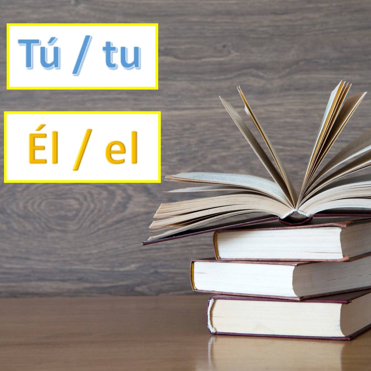 Único caso en el que tú y él llevan tilde: muchos se equivocan