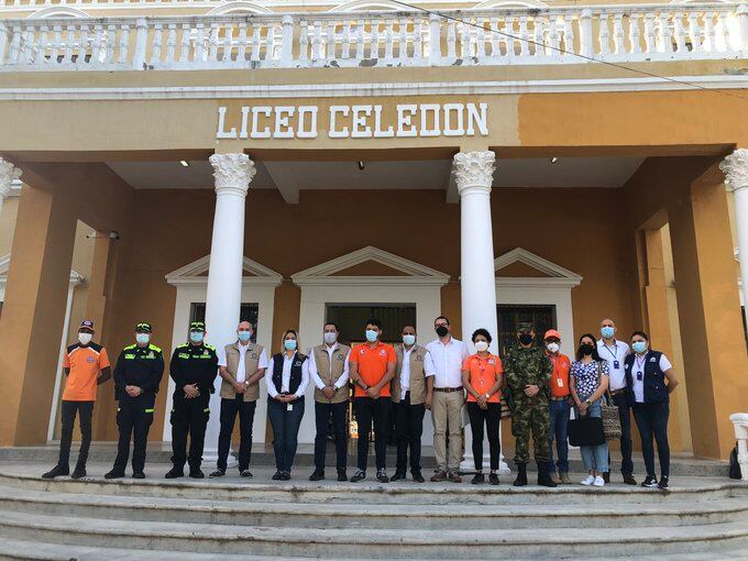 Inició la jornada electoral en Santa Marta para las elecciones del Concejo Municipal de Juventud . Foto: Cortesía Alcaldía