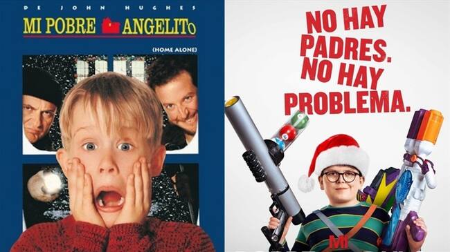 'Mi Pobre Angelito' y Remake. Foto: Twitter oficial Disney Plus