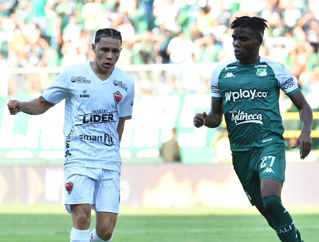 Deportivo Cali vs. Patriotas. Foto: Twitter oficial de la Dimayor.