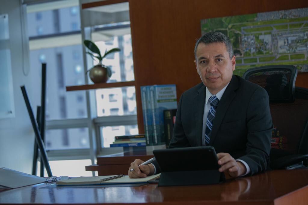 William Camargo, el nuevo ministro de Transporte. Foto: Cortesía ANI.