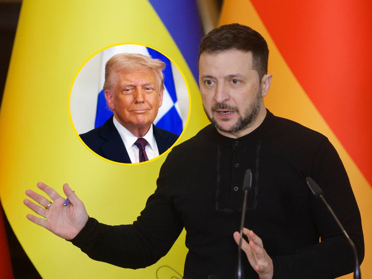 Zelenski reiteró su agradecimiento a EE.UU. después de que Donald Trump le acusara de ingratitud