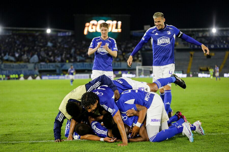 Millonarios F.C vs. Jaguares. Febrero de 2023. Foto: Colprensa.