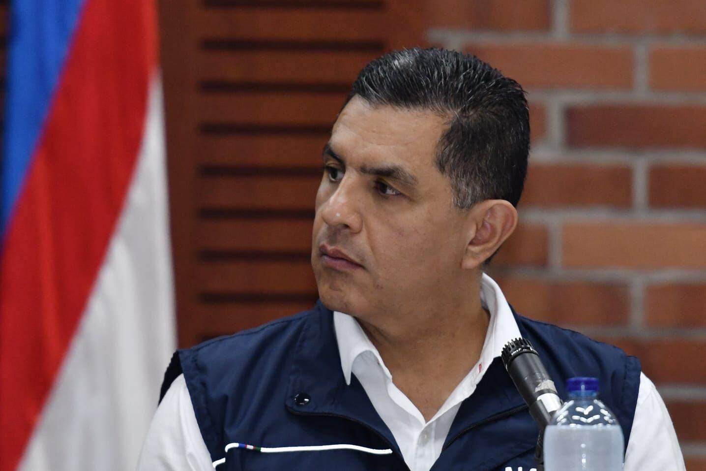 Jorge Iván Ospina negó haber discutido temas electorales a favor de un candidato en particular con los funcionarios de la Alcaldía. Foto: Alcaldía de Cali.