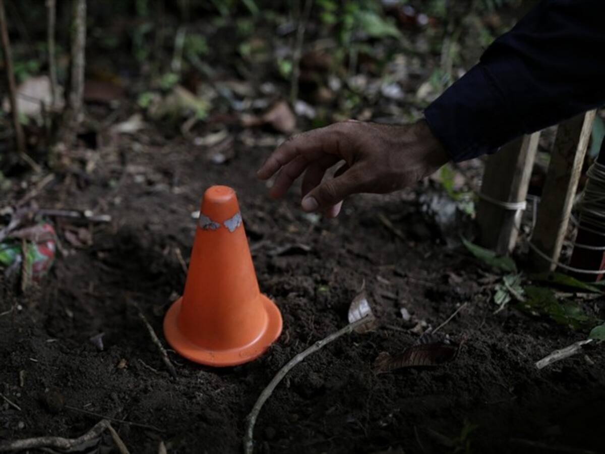 La JEP calificó las minas antipersonales de las Farc como crímenes de guerra