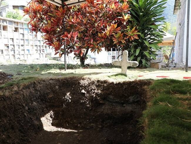 JEP ordenó medidas cautelares en el "cementerio de los pobres" en el Cesar. Foto: Colprensa