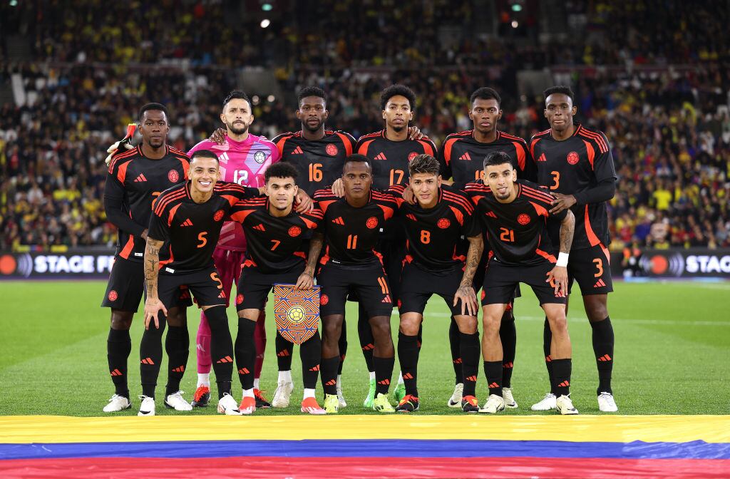 Selección Colombia. Foto: Warren Little/Getty Images