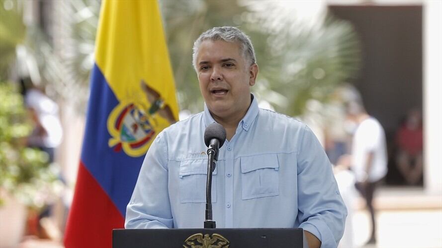 El presidente Iván Duque celebró la extradición de Alex Saab a Estados Unidos. Foto: Colprensa