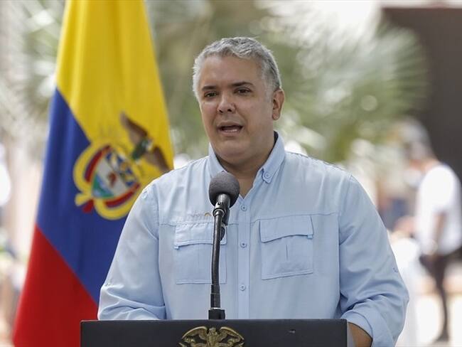 El presidente Iván Duque celebró la extradición de Alex Saab a Estados Unidos. Foto: Colprensa