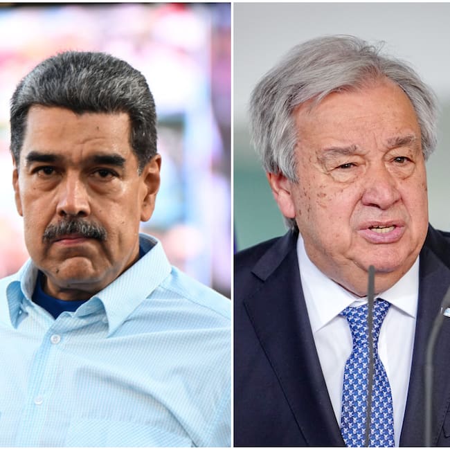Nicolás Maduro solicitó a António Guterres instar a Estados Unidos a cesar sus “acciones hostiles” contra Venezuela. Foto: Getty Images.