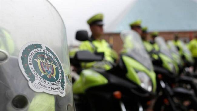 Ataque a la policía deja un uniformado herido en el municipio de Tibú, Norte de Santander. Foto: Colprensa