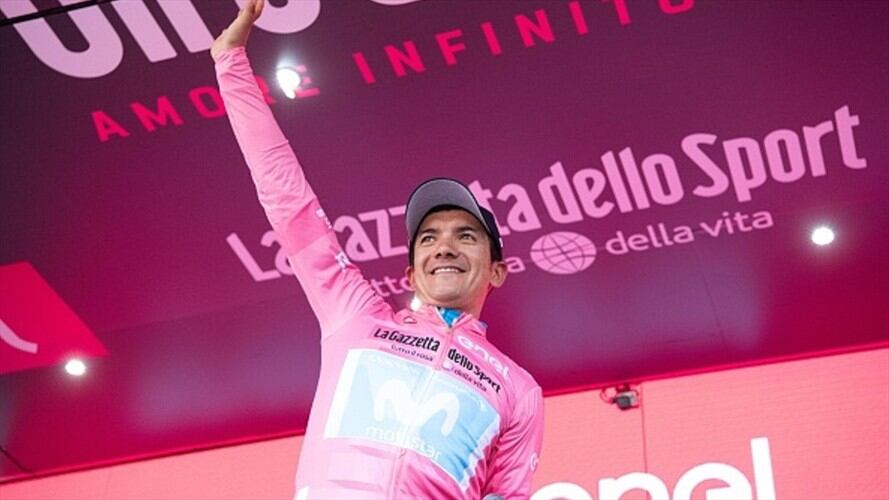 Carapaz dice tener "suficiente confianza" para luchar por el Giro. Foto: Getty Images