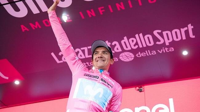 Carapaz dice tener "suficiente confianza" para luchar por el Giro. Foto: Getty Images