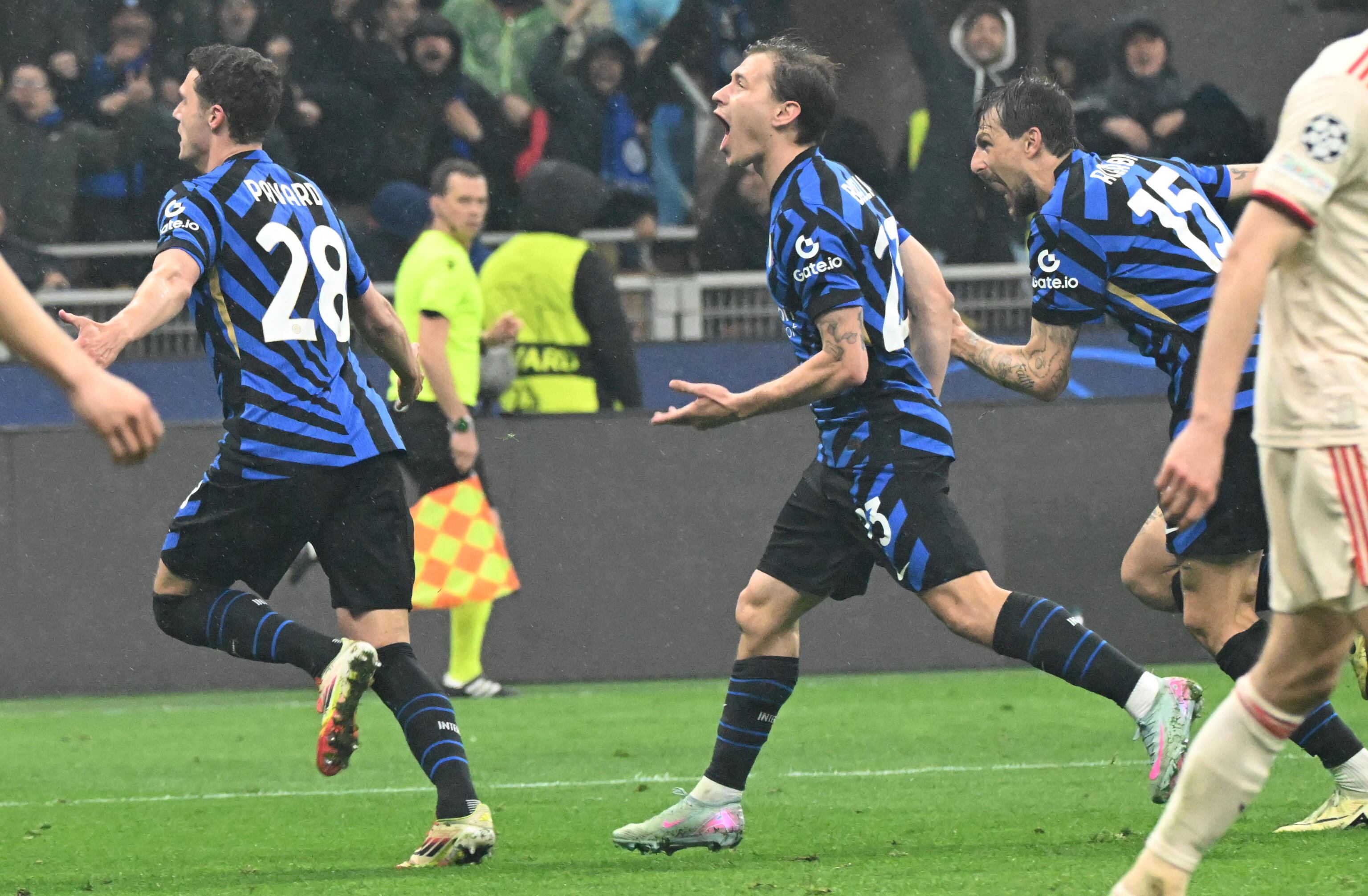 Inter vs. Bayern Múnich. Foto: EFE.