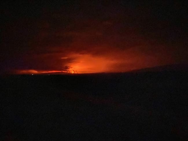 volcán Mauna Loa. (Photo by Handout / US Geological Survey / AFP)
