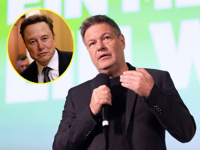 Robert Habeck. I Foto: Maja Hitij/Getty Images. Elon Musk. I Foto: Anna Moneymaker/Getty Images.