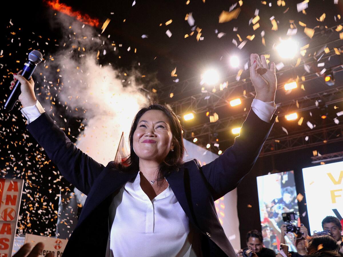 Keiko Fujimori anunció su candidatura por cuarta vez a la Presidencia de Perú