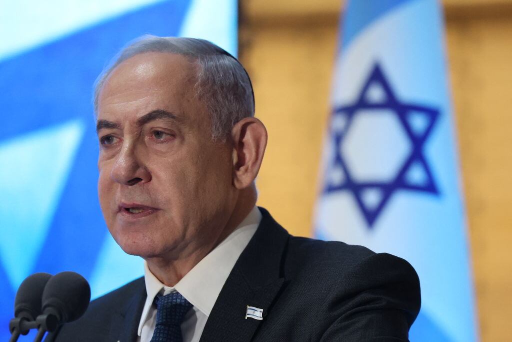 Benjamín Netanyahu. I Foto: ABIR SULTAN/POOL/AFP via Getty Images.