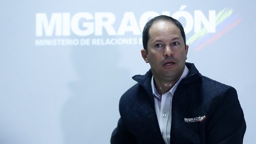 Juan Francisco Espinosa, director de Migración Colombia. Foto: Colprensa