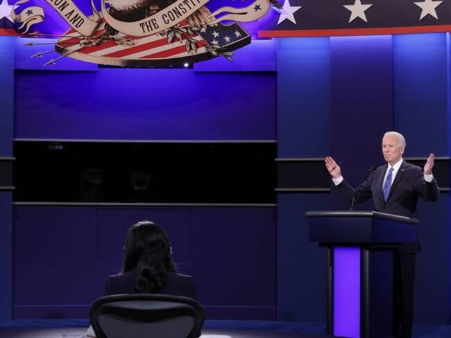 Elecciones Estados Unidos: último debate presidencial . Foto: Getty Images