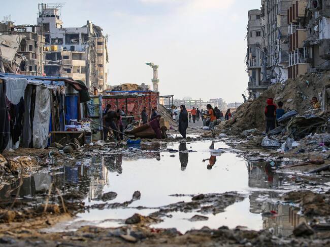 Conflicto Israel y Gaza. (Foto: /AFP via Getty Images)