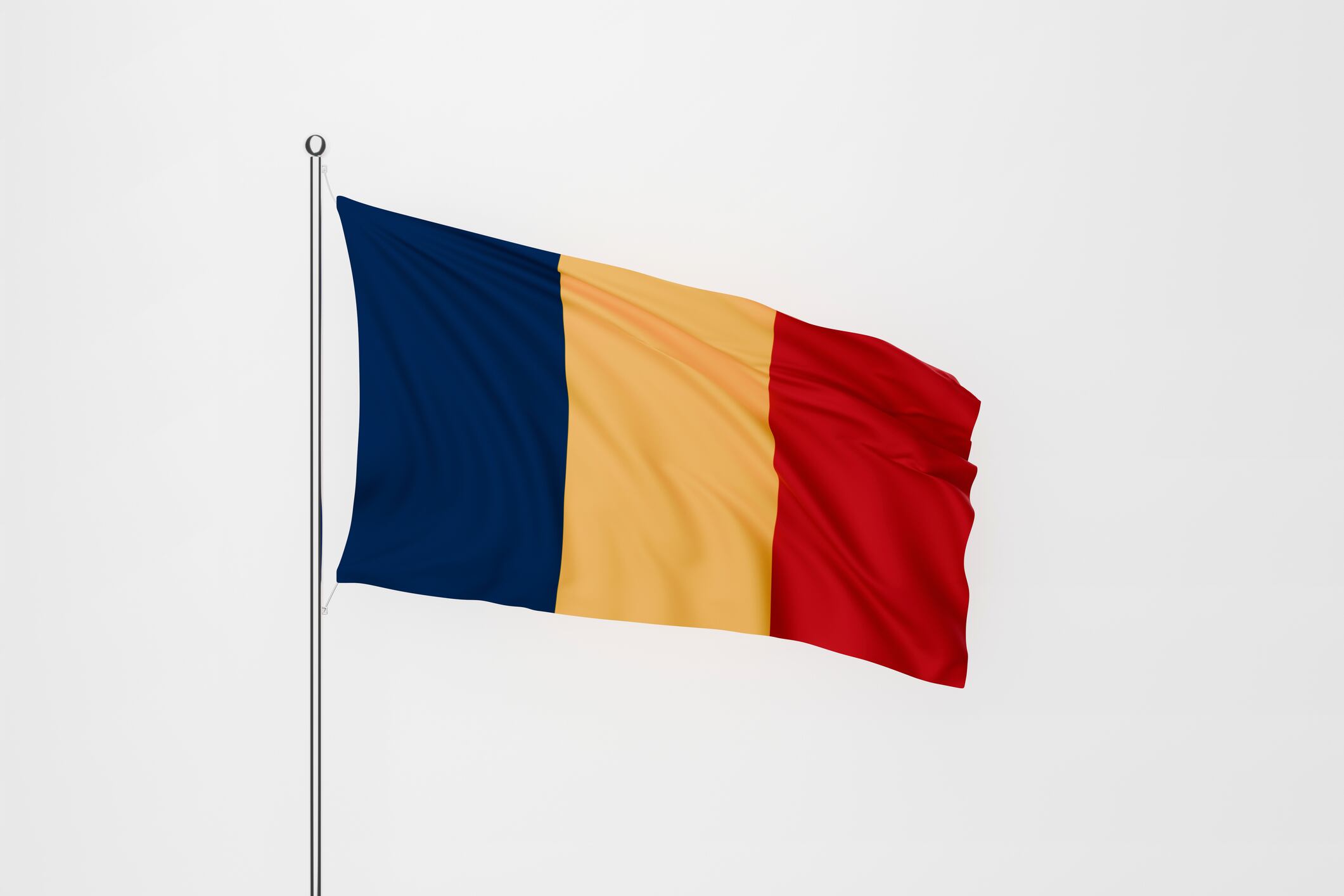 Bandera de Chad. Foto: Getty Images