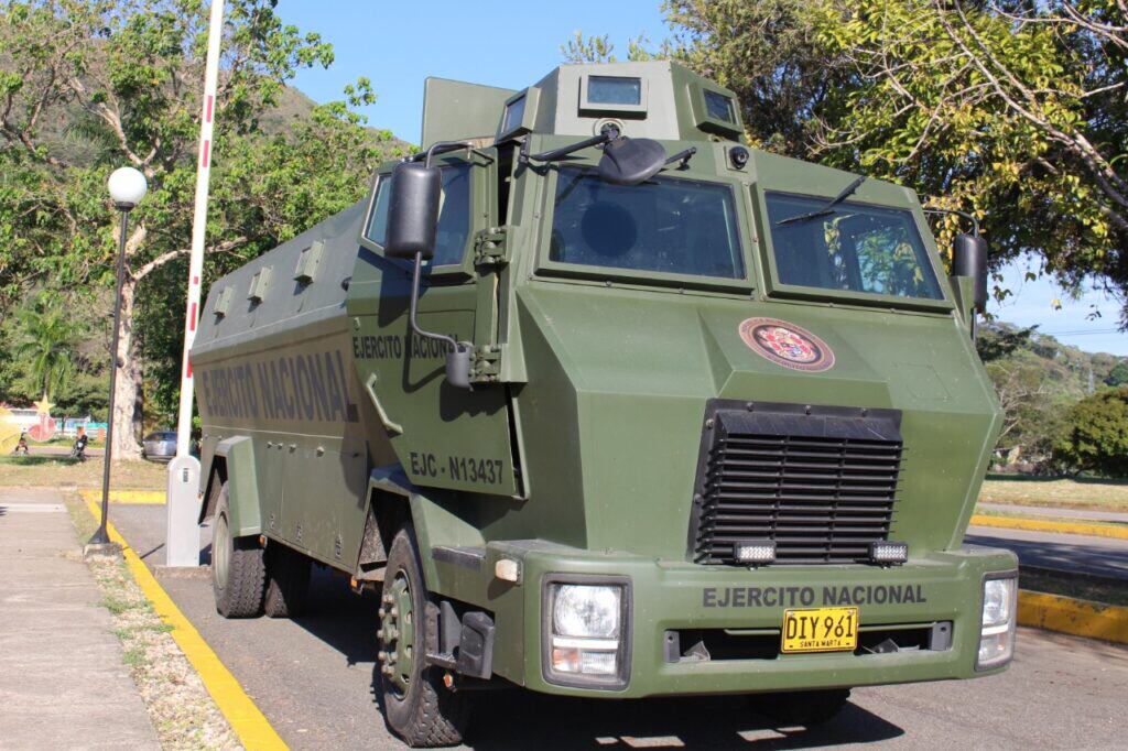 Expodefena 2021: Ejército está preparado para evitar emboscadas con explosivos. Foto: Cortesía Ejército Nacional