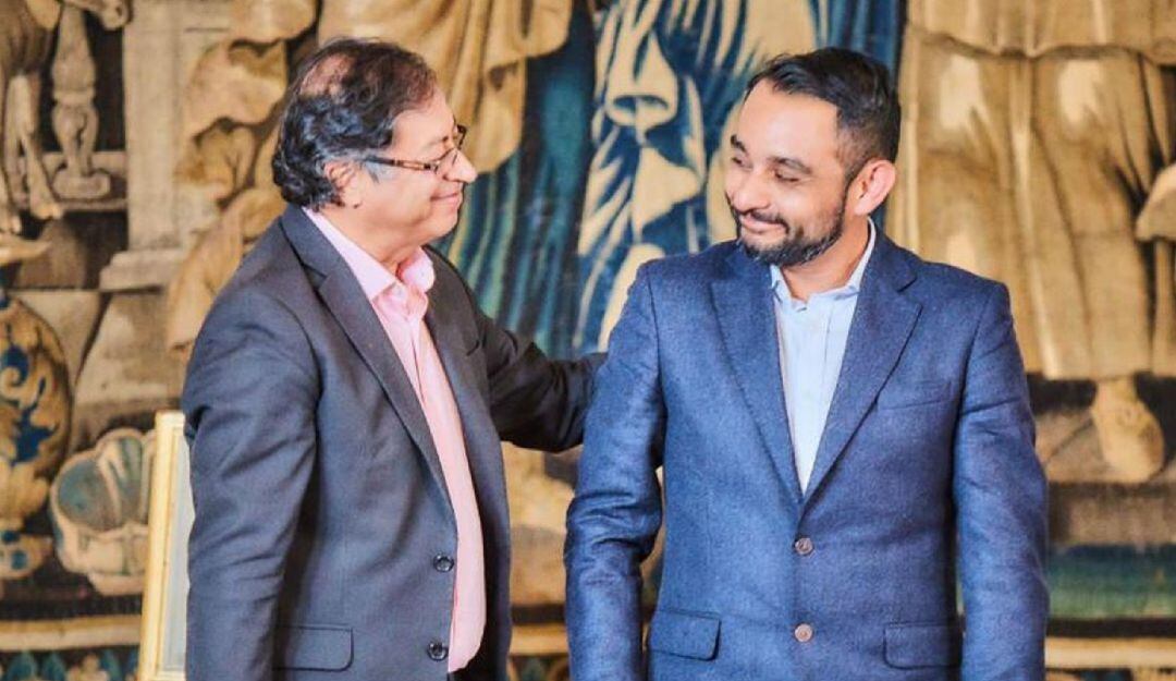 Andrés Molano Flechas cuando fue posesionado como director del Icfes. Foto: Icfes.