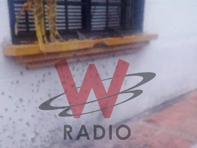 Ataque con explosivos en Teorama. Foto: Audrey Carrillo