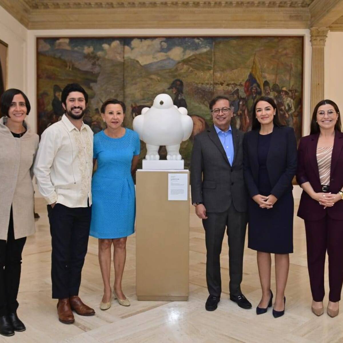Delegación de congresistas demócratas de EE.UU. se reunió con el presidente Gustavo Petro