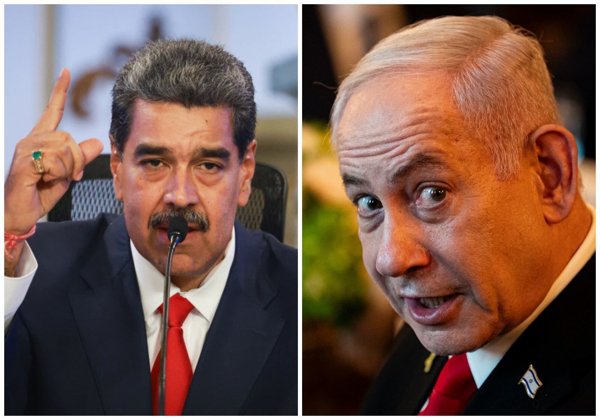 Maduro considera al Gobierno de Netanyahu como "la mayor amenaza contra la humanidad". Foto: Getty Images/ EFE.
