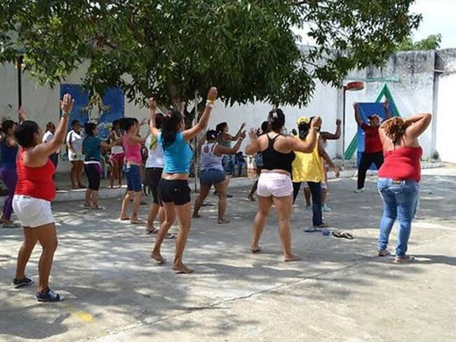 Internas cárcel El Buen Pastor. Foto: Colprensa