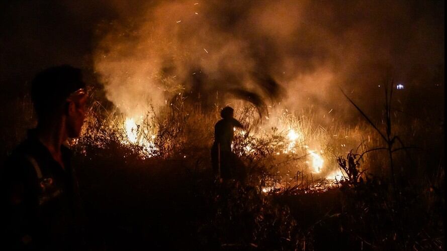 El incendio ocurrió en un internado de una escuela musulmana ubicada en un suburbio en las afueras de Monrovia.. Foto: Getty Images