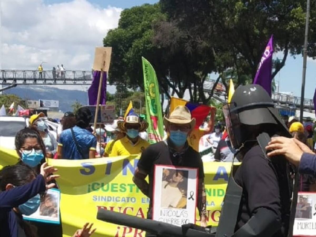 Programación de marchas en Bucaramanga por dos meses de paro nacional