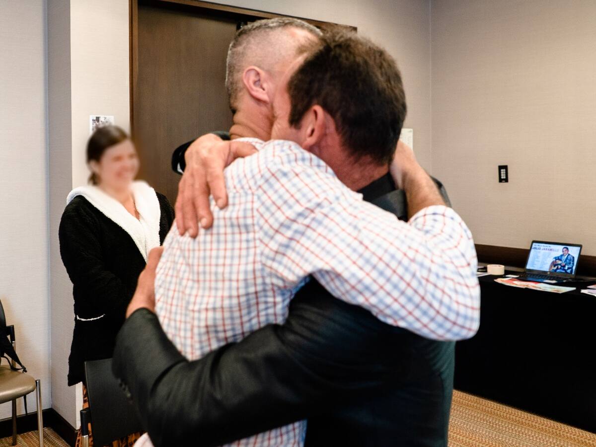 Unidad de Búsqueda encontró a dos desaparecidos y los reunió con sus familias