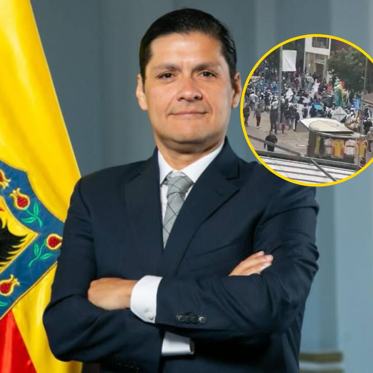 Vamos a individualizar a los responsables: secretario de Seguridad de Bogotá por hechos de violencia