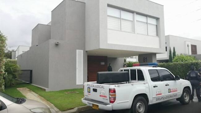 La propiedad afectada está avaluada en cerca de mil millones de pesos. Foto: Fiscalía General de la Nación