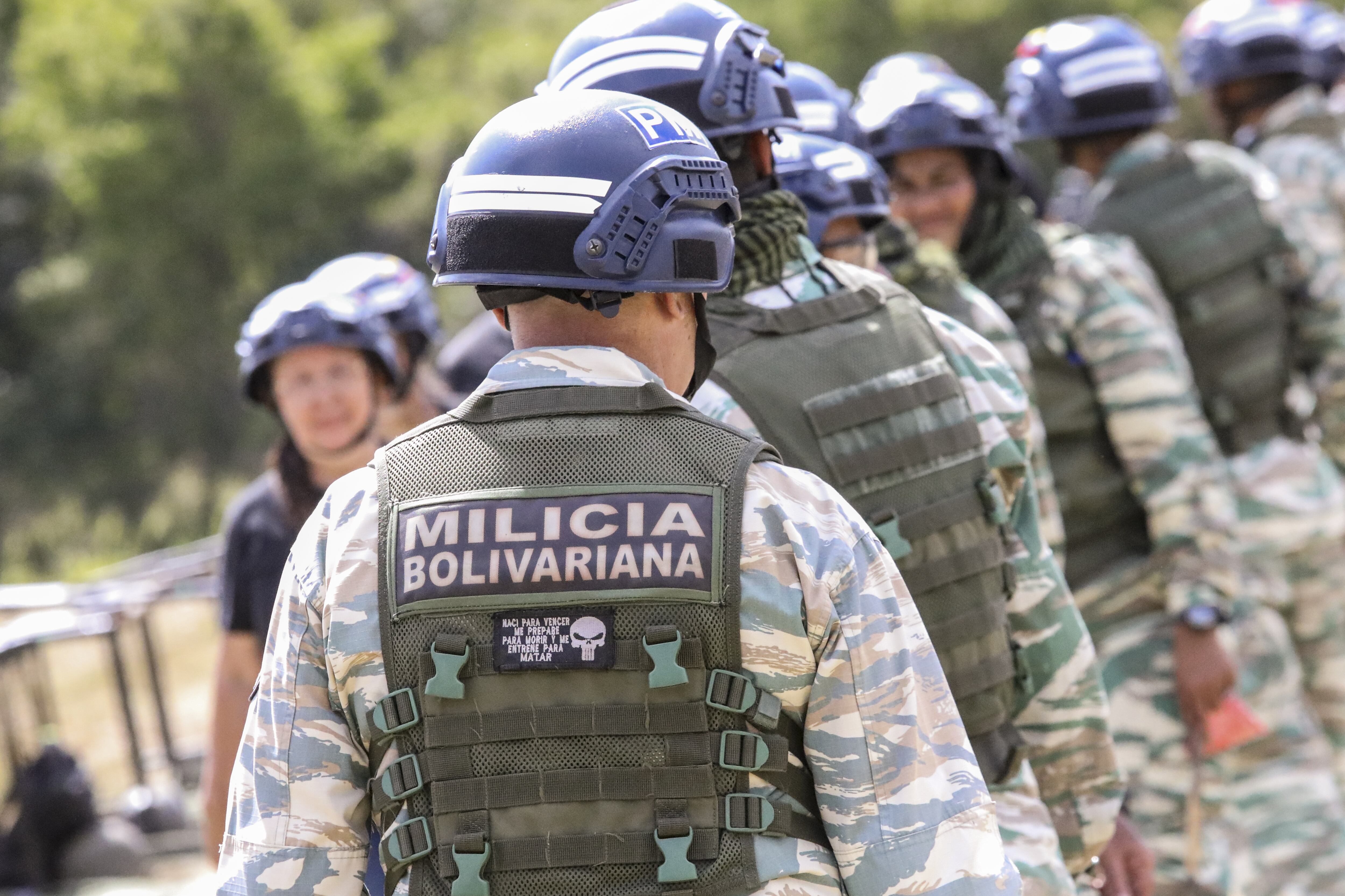 Fuerza Armada de Venezuela. Foto: Ivan Mc Gregor/Anadolu via Getty Images