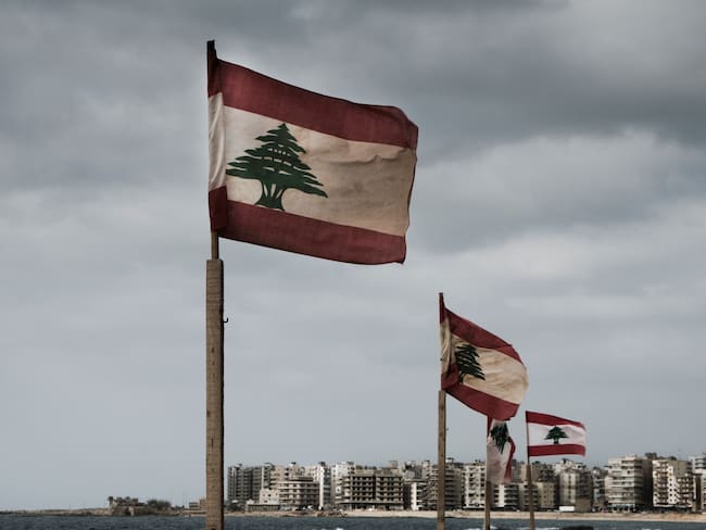 Banderas de Libano, Getty Images