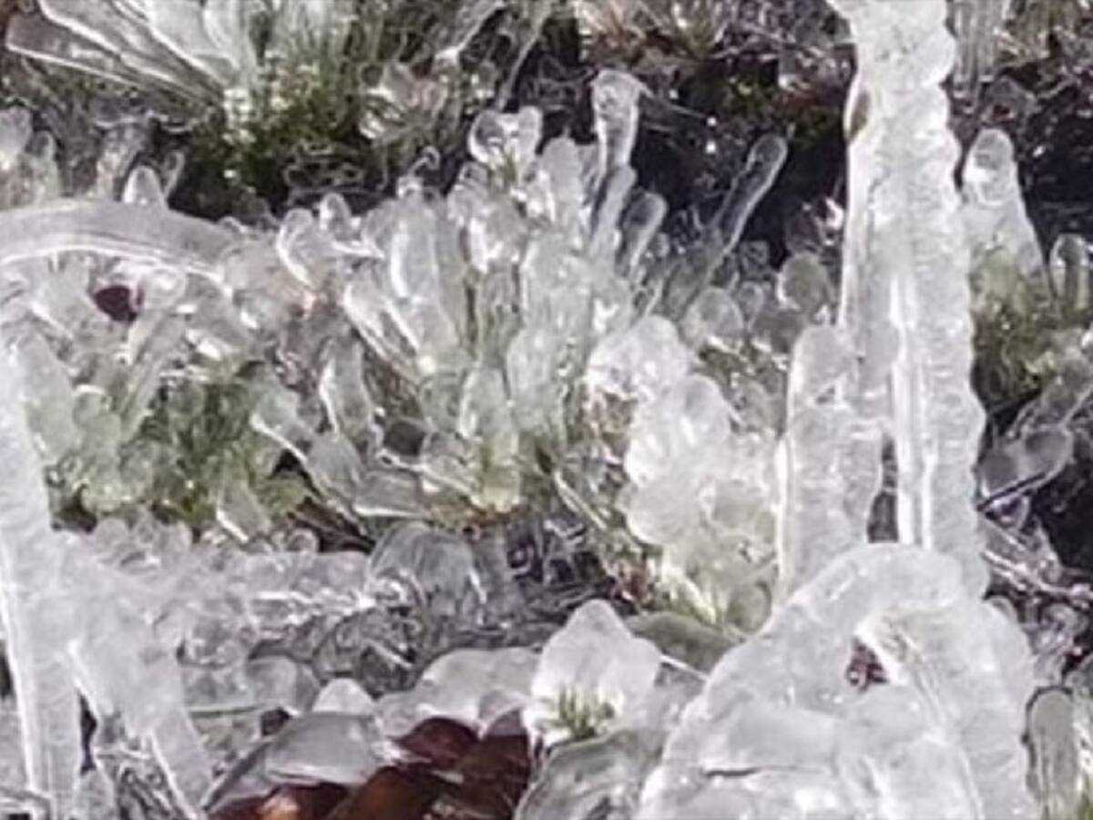 Alerta en Berlín, Santander, por granizadas que no paran