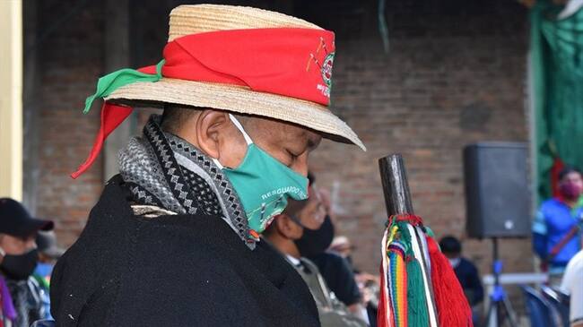 Las autoridades indígenas rechazaron el hecho y exigieron respeto por la vida de los integrantes de sus comunidades . Foto: Cric