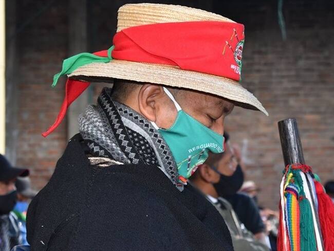 Las autoridades indígenas rechazaron el hecho y exigieron respeto por la vida de los integrantes de sus comunidades . Foto: Cric