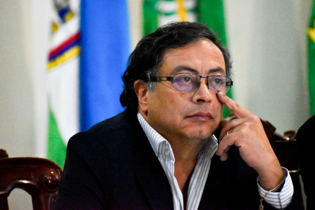 Presidente Gustavo Petro (Photo by: Cristian Bayona/Long Visual Press/UCG/Universal Images Group via Getty Images)