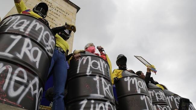 Sergio Robayo, defensor de los Derechos Humanos, manifestó en Sigue La W que los jóvenes rechazan que la señora alcaldesa y Luis Ernesto Gómez los instrumentalice. . Foto: Colprensa