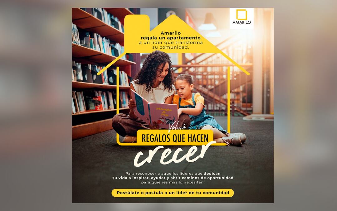 ¡Postule a ese héroe! Amarilo y W Radio buscan al líder comunitario para entregarle un apartamento