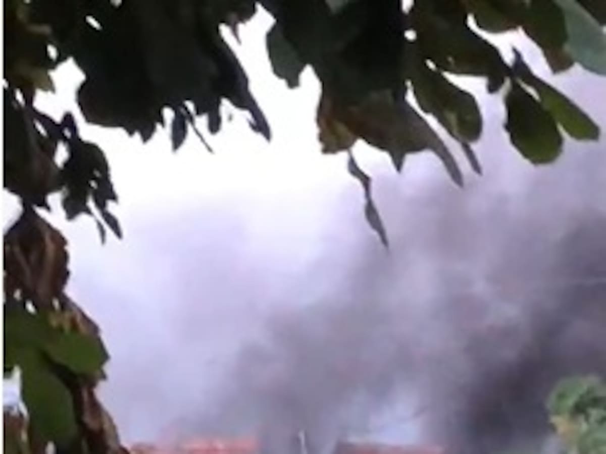 “Están quemando algunas casas”, habitante de Filo el Gringo, corregimiento de El Tarra