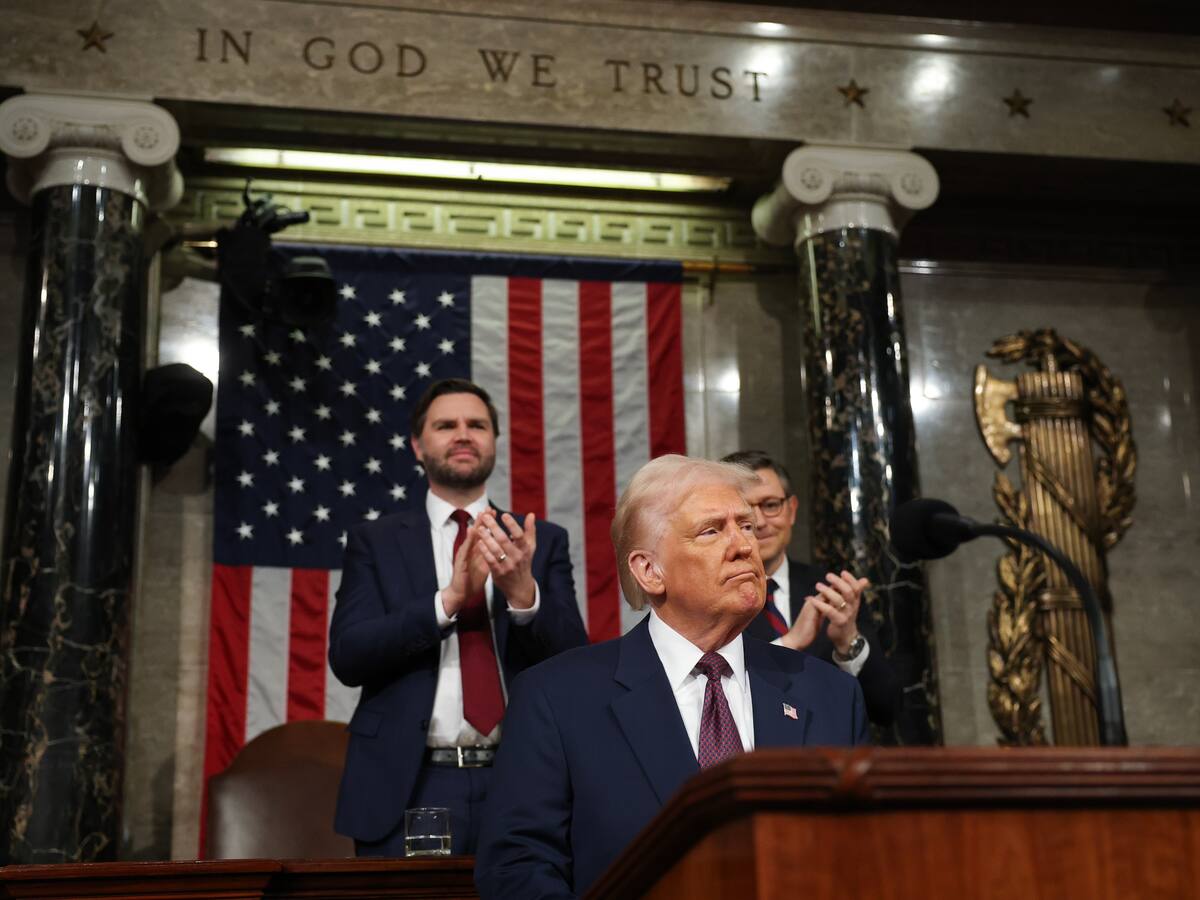 Trump pidió en el Congreso a Groenlandia avalar su anexión a Estados Unidos por “seguridad nacional”